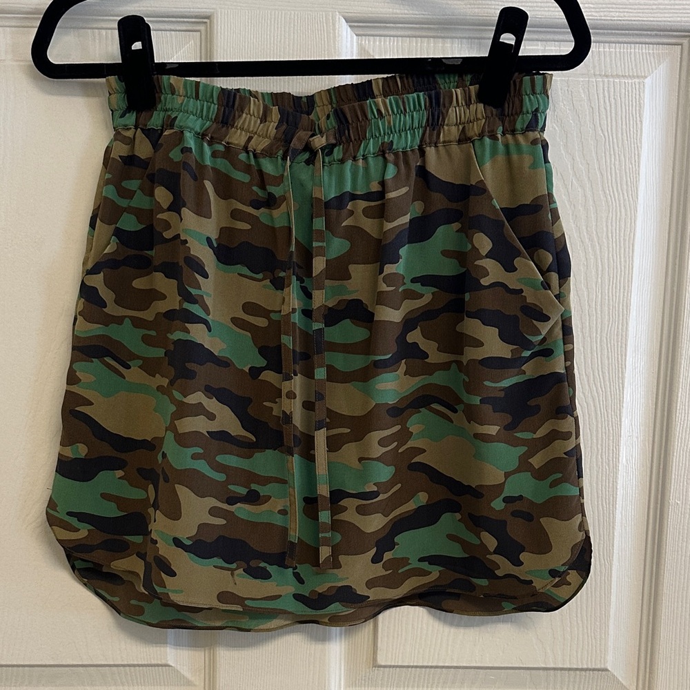 Acrobat Camouflage Mini Skirt